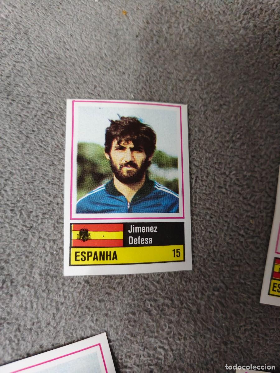 Fu&szlig;ball-Sticker: 15. JIMENEZ (SPAIN) SORCACIUS EURO 1984 ESPA&Ntilde;A EUROCOPA FRANCIA 84 SIN PEGAR AAX