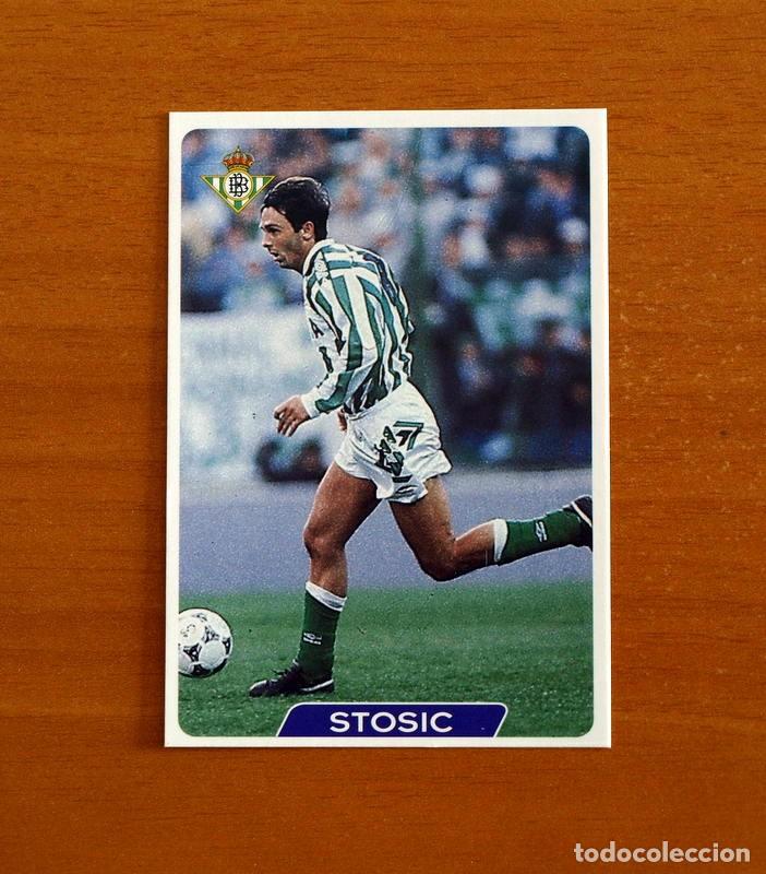 Cromos de f&uacute;tbol: Real Betis -N&ordm; 50 Stosic -Las Fichas de la Liga 95-96-1995-1996 -Mundicromo Sport