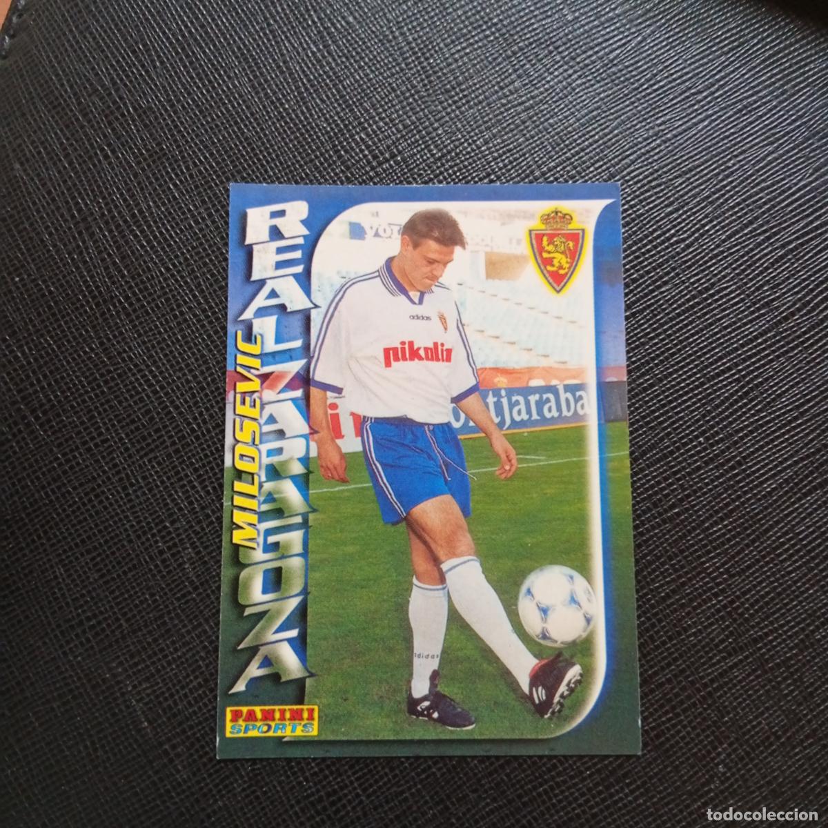 Cromos de f&uacute;tbol: 320 MILOSEVIC ZARAGOZA PANINI TRADING CARD 1998 1999 CROMO FUTBOL 98 99 - A110 PG136