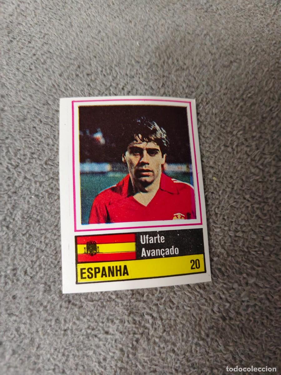 Cromos de f&uacute;tbol: 20. L&Oacute;PEZ UFARTE (SPAIN) SORCACIUS EURO 1984 ESPA&Ntilde;A EUROCOPA FRANCIA 84 SIN PEGAR AAX