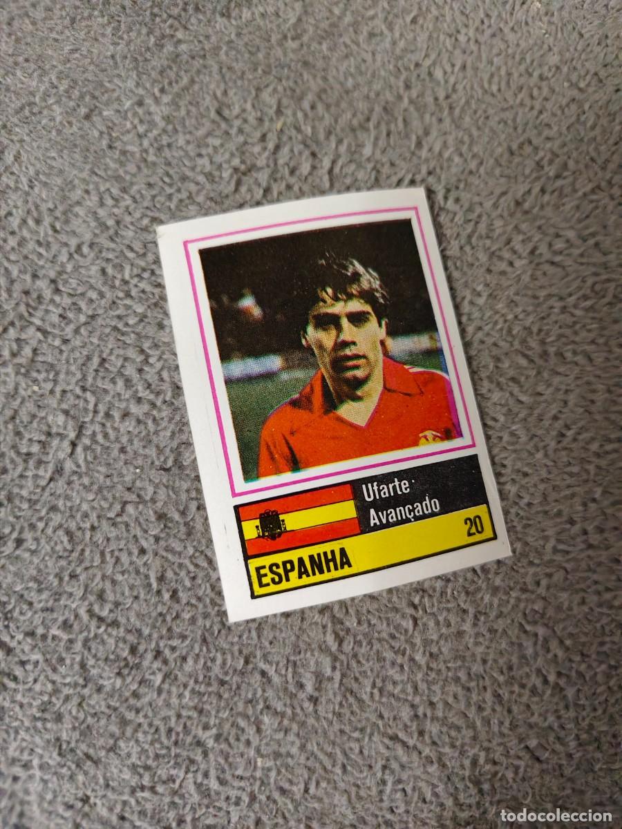 Cromos de f&uacute;tbol: 20. L&Oacute;PEZ UFARTE (SPAIN) SORCACIUS EURO 1984 ESPA&Ntilde;A EUROCOPA FRANCIA 84 SIN PEGAR AAX