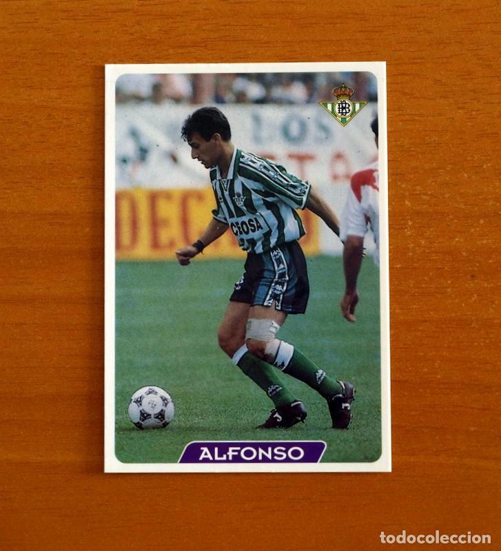 Figurine di Calcio: Real Betis -N&ordm; 53 Alfonso -Las Fichas de la Liga 95-96-1995-1996 -Mundicromo Sport