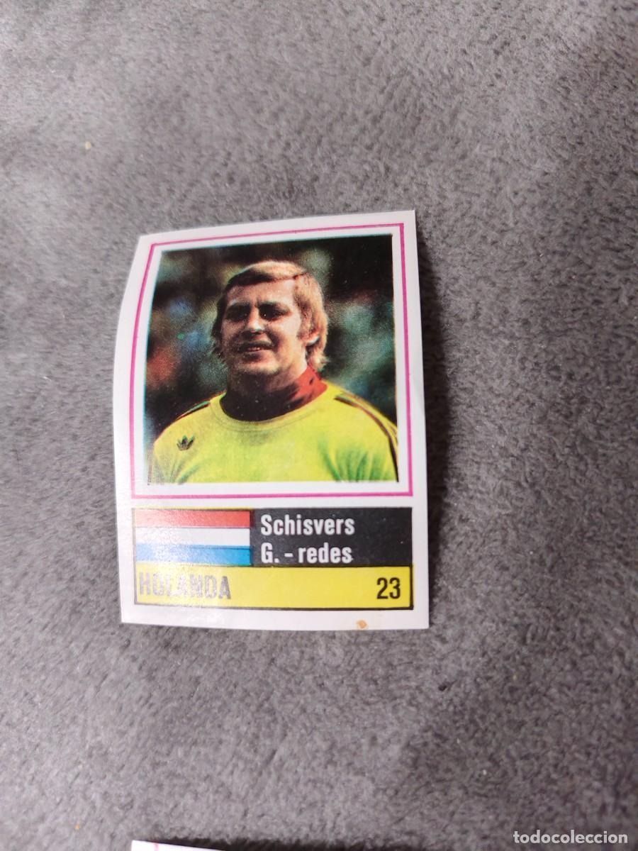 Figurine di Calcio: 23. SCHISVERS (NETHERLANDS) SORCACIUS EURO 1984 HOLANDA PAISES BAJOS EUROCOPA FRANCIA 84 SIN PEGA