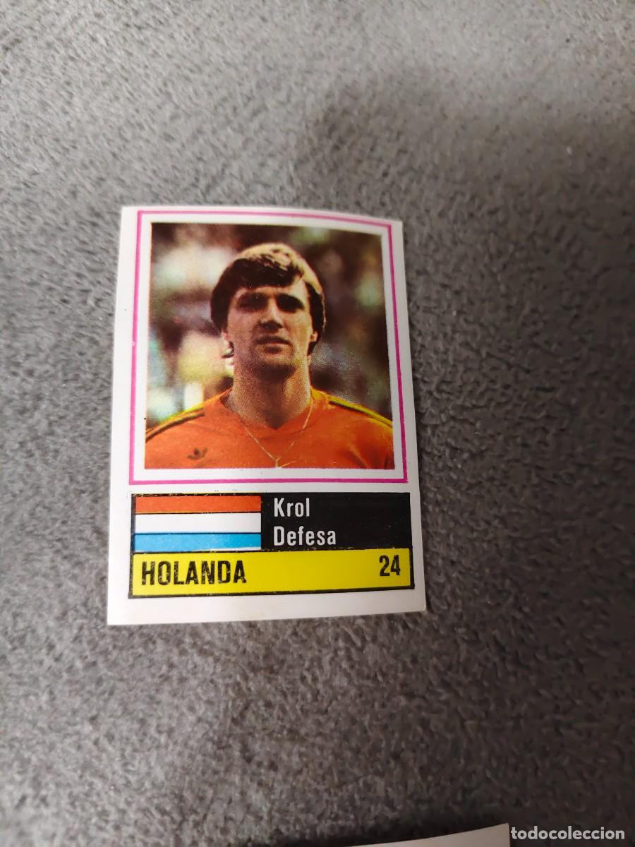 Figurine di Calcio: 24. KROL (NETHERLANDS) SORCACIUS EURO 1984 HOLANDA EUROCOPA FRANCIA 84 SIN PEGAR AAX