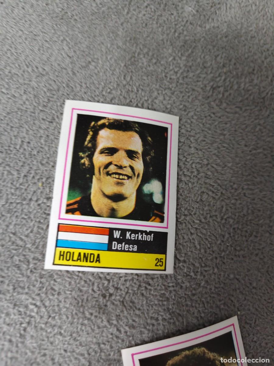 Figurine di Calcio: 25. W. KERKHOF (NETHERLANDS) SORCACIUS EURO 1984 HOLANDA EUROCOPA FRANCIA 84 SIN PEGAR AAX