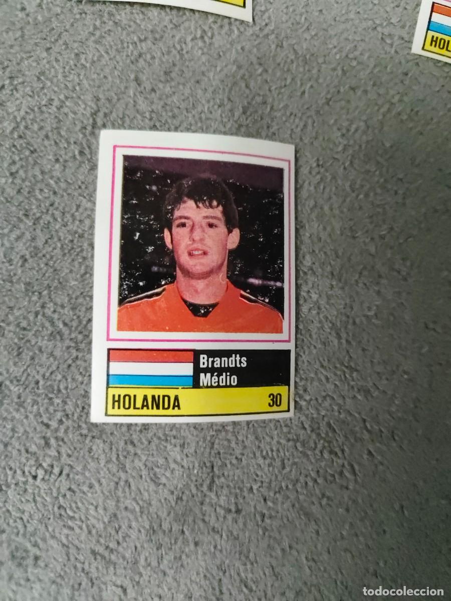 Cartes &agrave; collectionner de Football: 30. BRANDTS (NETHERLANDS) SORCACIUS EURO 1984 HOLANDA EUROCOPA FRANCIA 84 SIN PEGAR AAX