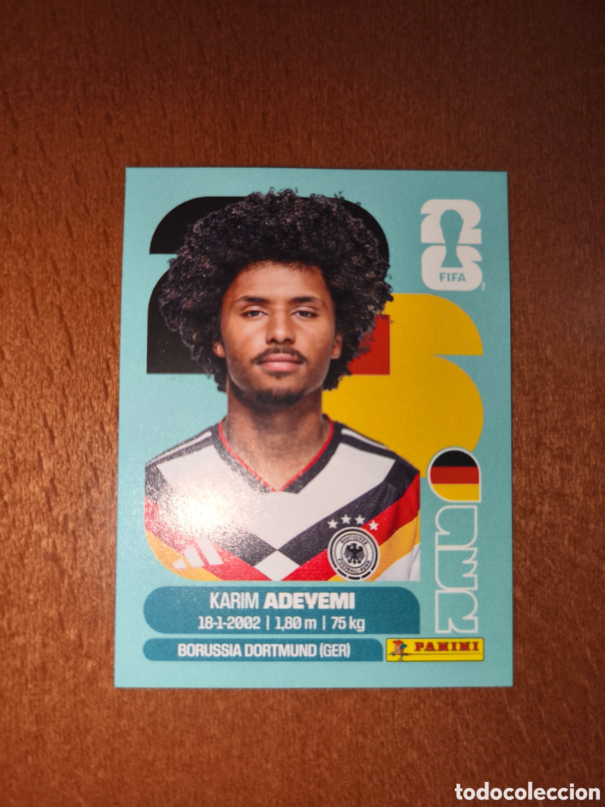 Cartes &agrave; collectionner de Football: GER19 Karim Adeyemi GER 19 Fifa World Cup 2026 Alemania