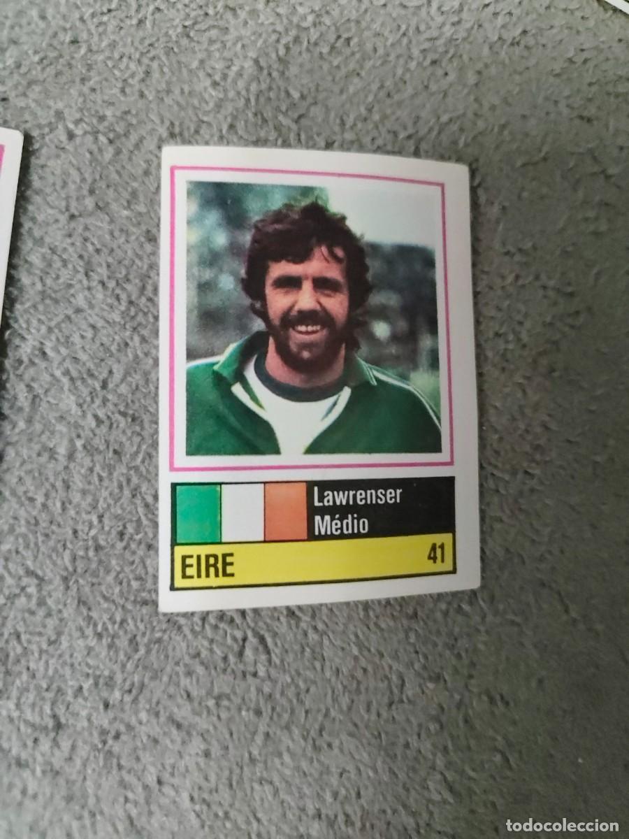 Cartes &agrave; collectionner de Football: 41. LAWRENSER (IRELAND) LAWRENSON SORCACIUS EURO 1984 IRLANDA EUROCOPA FRANCIA 84 SIN PEGAR AAX