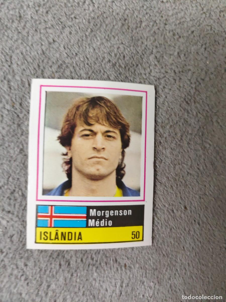 Cartes &agrave; collectionner de Football: 50. MORGENSON (ICELAND) SORCACIUS EURO 1984 ISLANDIA EUROCOPA FRANCIA 84 SIN PEGAR AAX