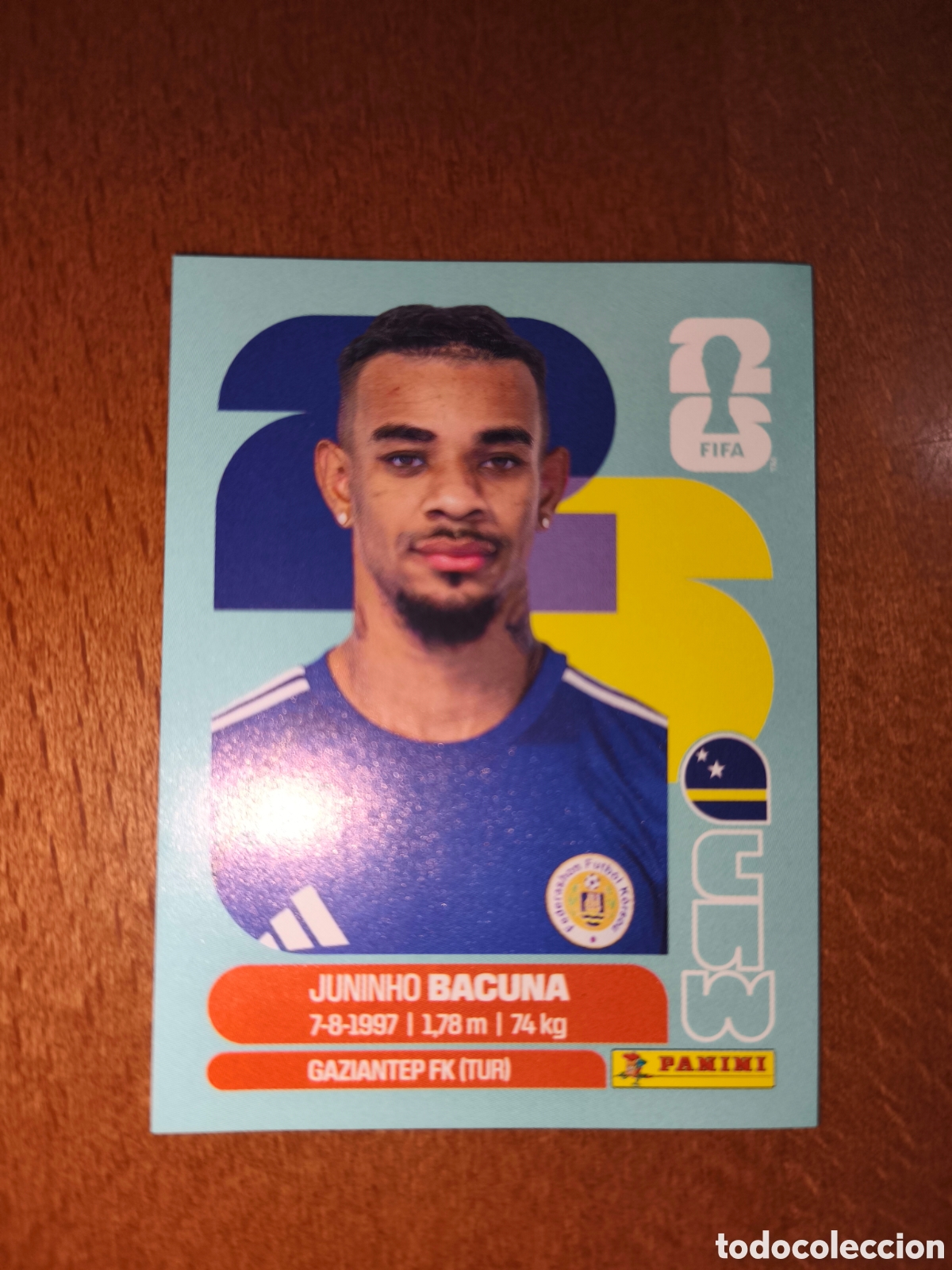 Cartes &agrave; collectionner de Football: CUW11 Juninho Bacuna CUW 11 Fifa World Cup 2026 Cura&ccedil;ao