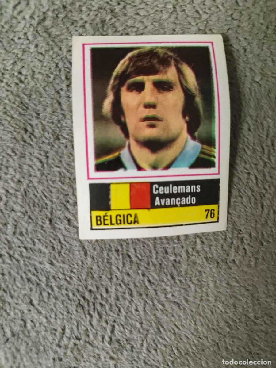 Cromos de f&uacute;tbol: 76. CEULEMANS (BELGIUM) SORCACIUS EURO 1984 B&Eacute;LGICA EUROCOPA FRANCIA 84 SIN PEGAR AAX
