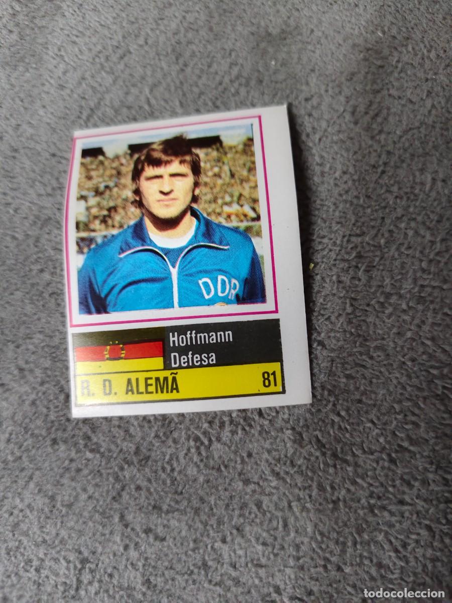Fu&szlig;ball-Sticker: 81. HOFFMANN (GERMANY) SORCACIUS EURO 1984 DDR ALEMANIA ESTE EUROCOPA FRANCIA 84 SIN PEGAR AAX