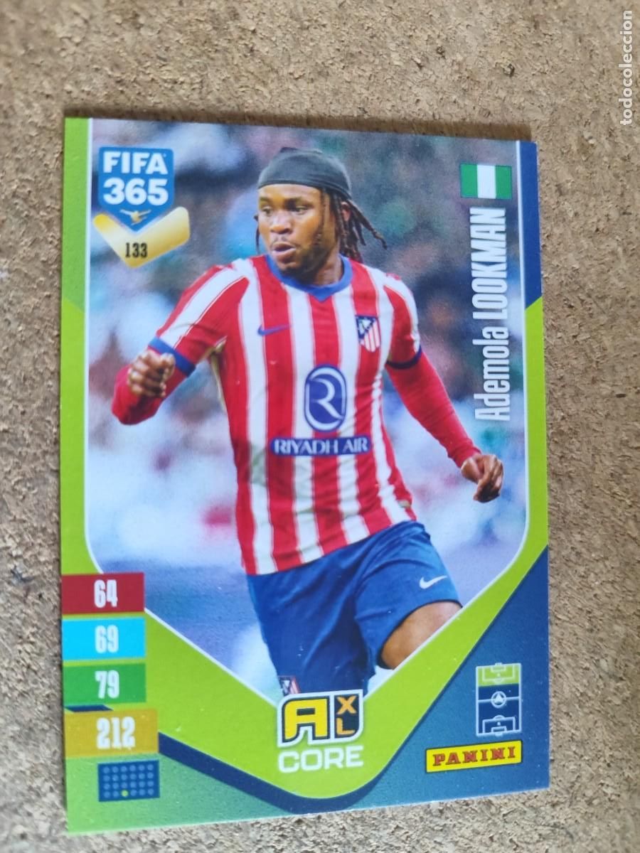 Figurine di Calcio: ADRENALYN FIFA 365 2027 CARD CORE LOOKMAN AT MADRID # 133 PANINI