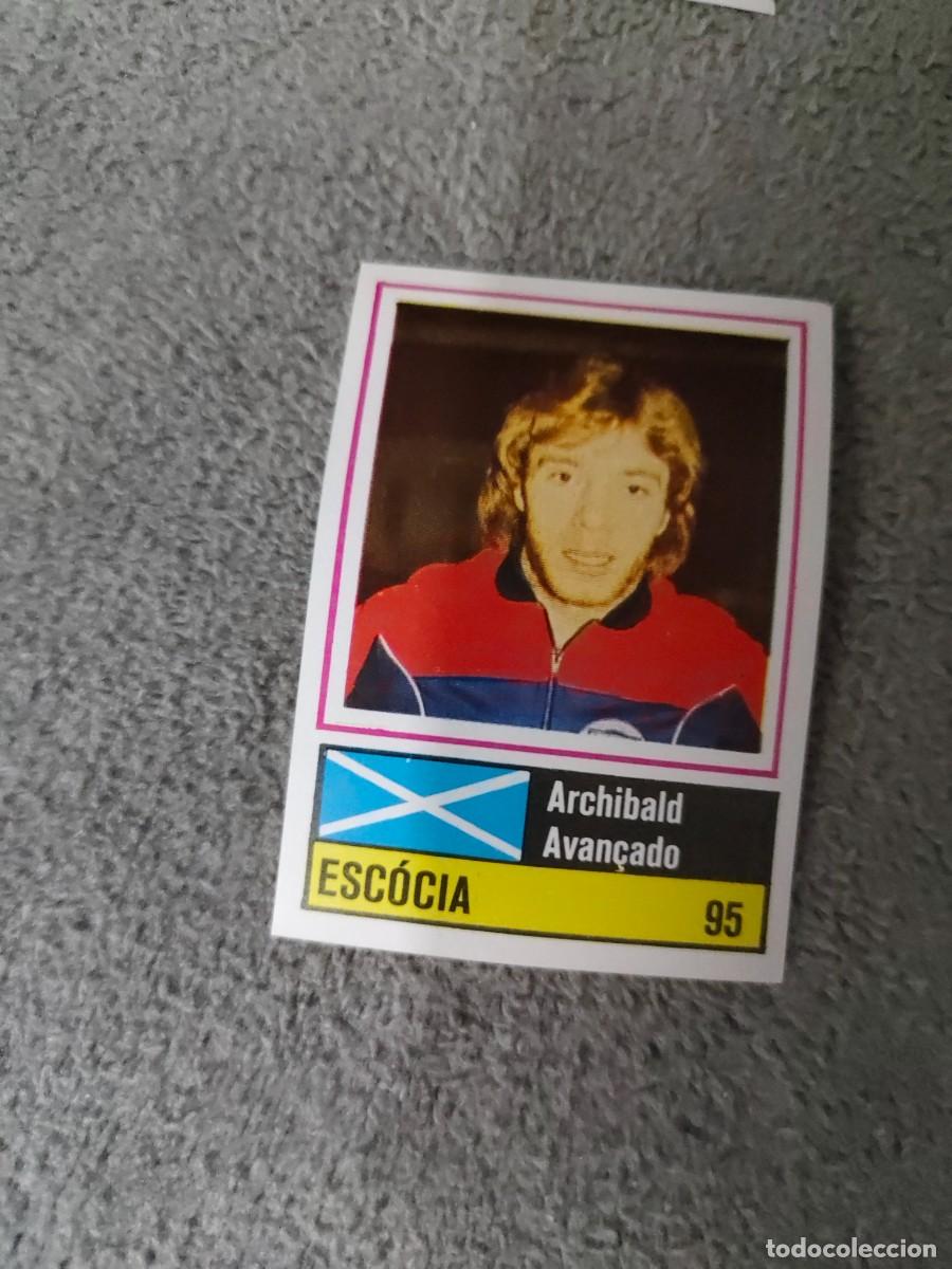 Fu&szlig;ball-Sticker: 95. ARCHIBALD (SCOTLAND) SORCACIUS EURO 1984 ESCOCIA EUROCOPA FRANCIA 84 SIN PEGAR AAX