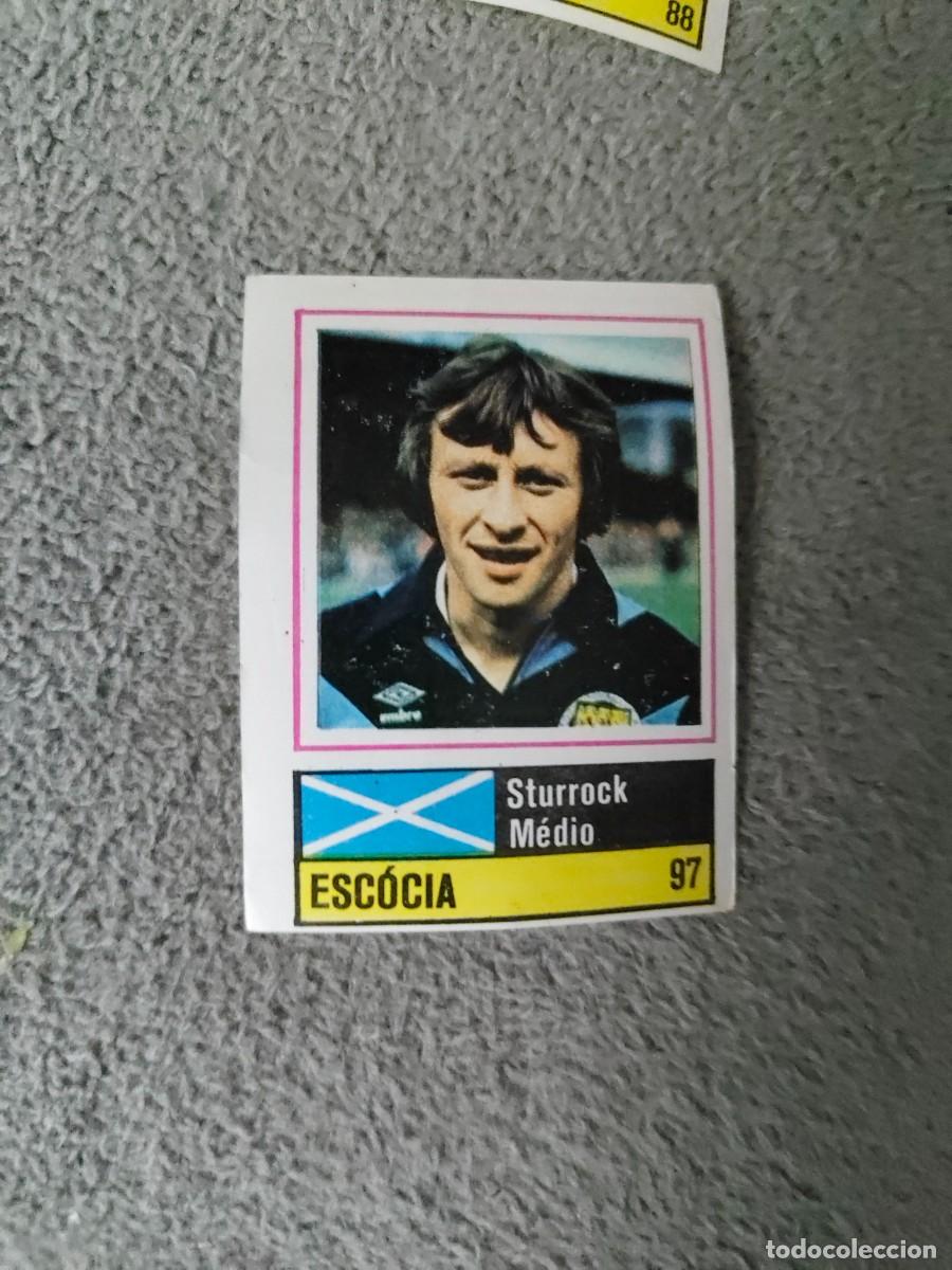 Fu&szlig;ball-Sticker: 97. STURROCK (SCOTLAND) SORCACIUS EURO 1984 ESCOCIA EUROCOPA FRANCIA 84 SIN PEGAR AAX