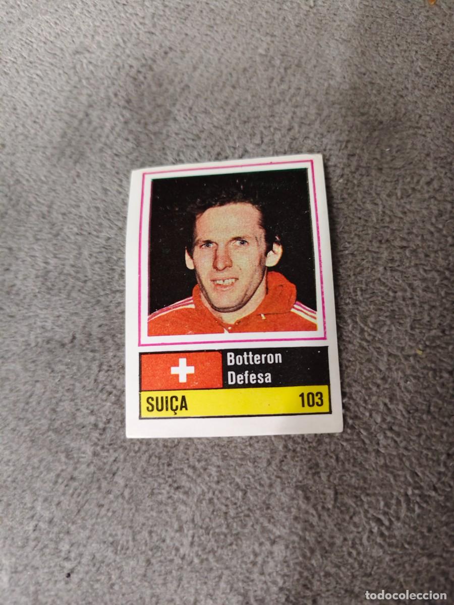 Fu&szlig;ball-Sticker: 103. BOTTERON (SWITZERLAND) SORCACIUS EURO 1984 SUIZA EUROCOPA FRANCIA 84 SIN PEGAR AAX
