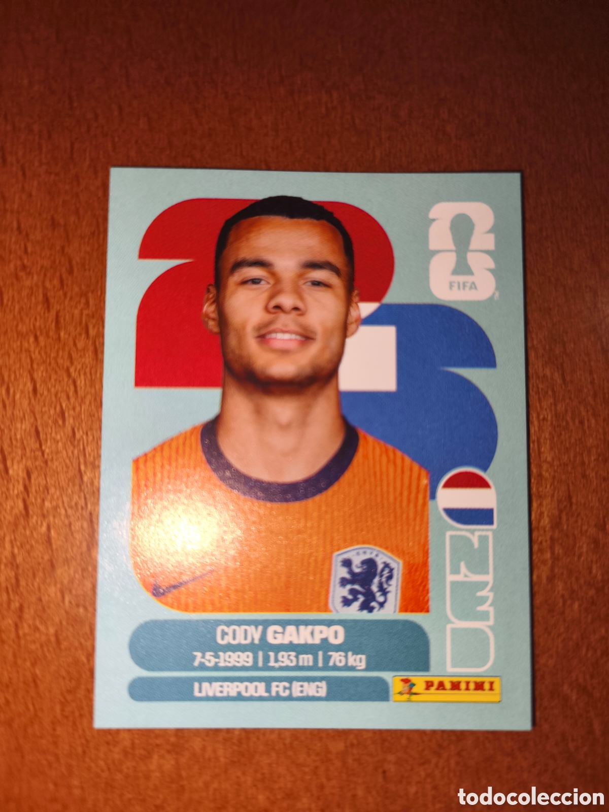 Cromos de f&uacute;tbol: NED20 Cody Gakpo NED 20 Fifa World Cup 2026 Holanda
