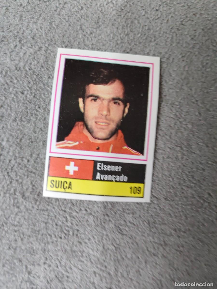 Cromos de f&uacute;tbol: 109. ELSENER (SWITZERLAND) SORCACIUS EURO 1984 SUIZA EUROCOPA FRANCIA 84 SIN PEGAR AAX