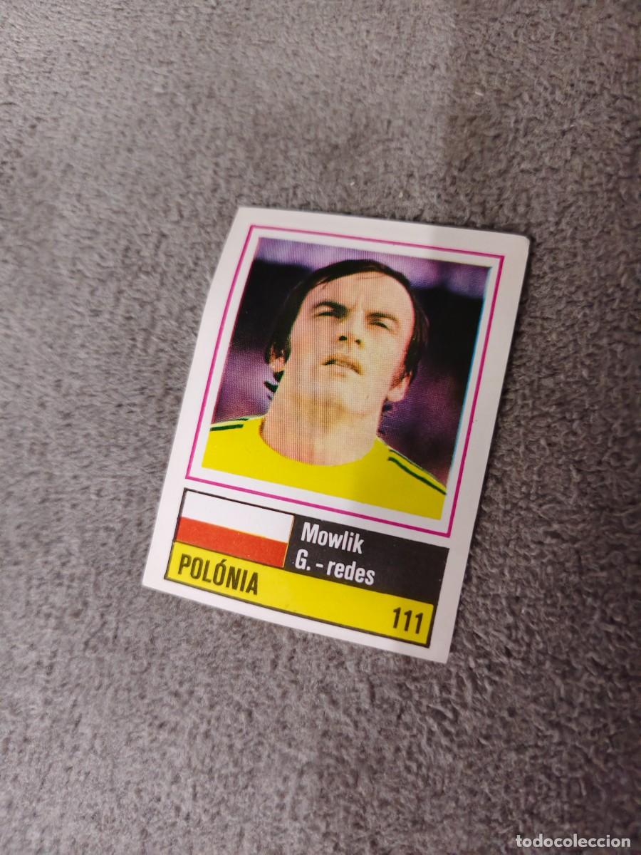 Cromos de f&uacute;tbol: 111. MOWLIK (POLAND) SORCACIUS EURO 1984 POLONIA EUROCOPA FRANCIA 84 SIN PEGAR AAX