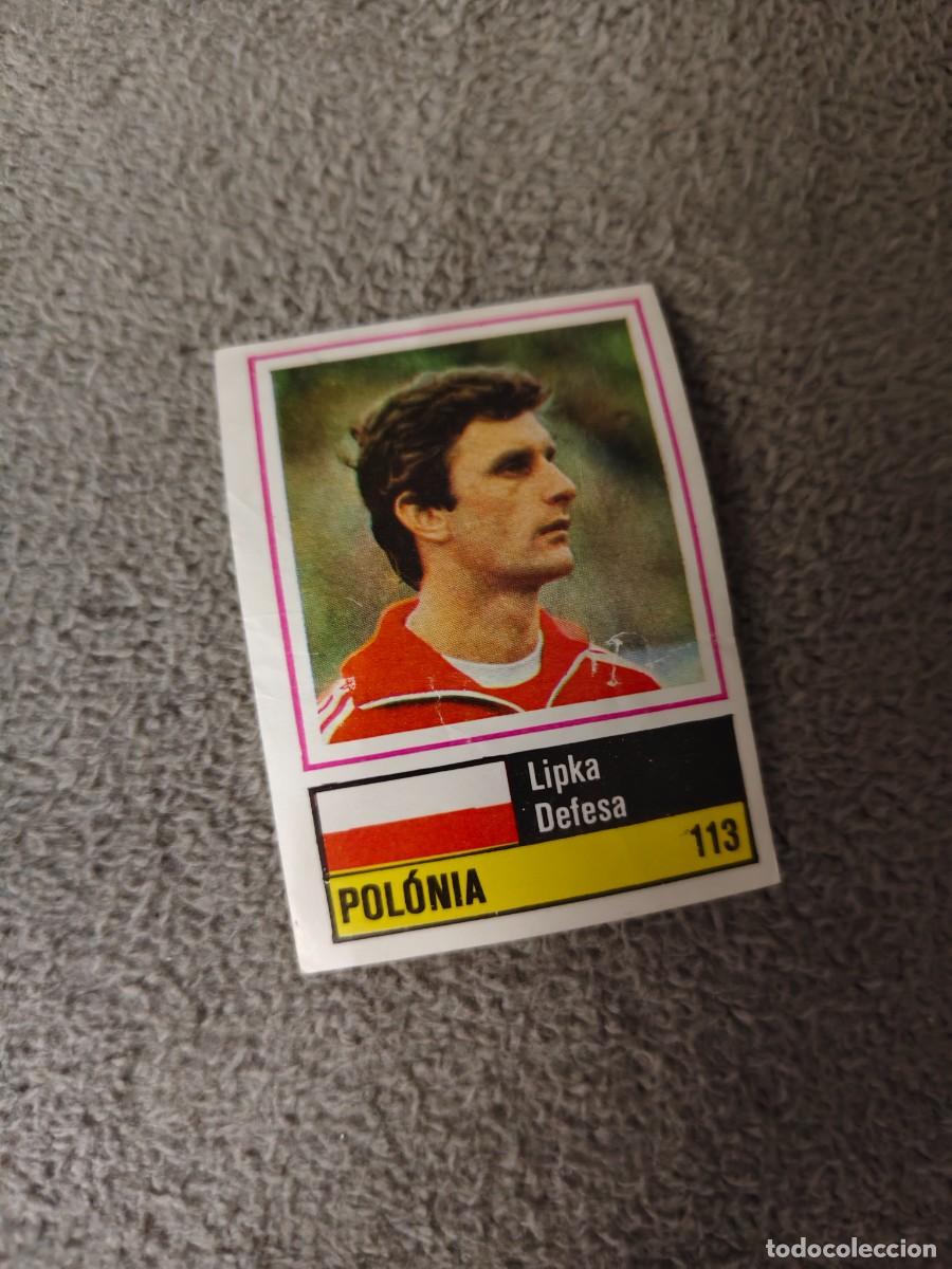 Cromos de f&uacute;tbol: 113. LIPKA (POLAND) SORCACIUS EURO 1984 POLONIA EUROCOPA FRANCIA 84 SIN PEGAR AAX