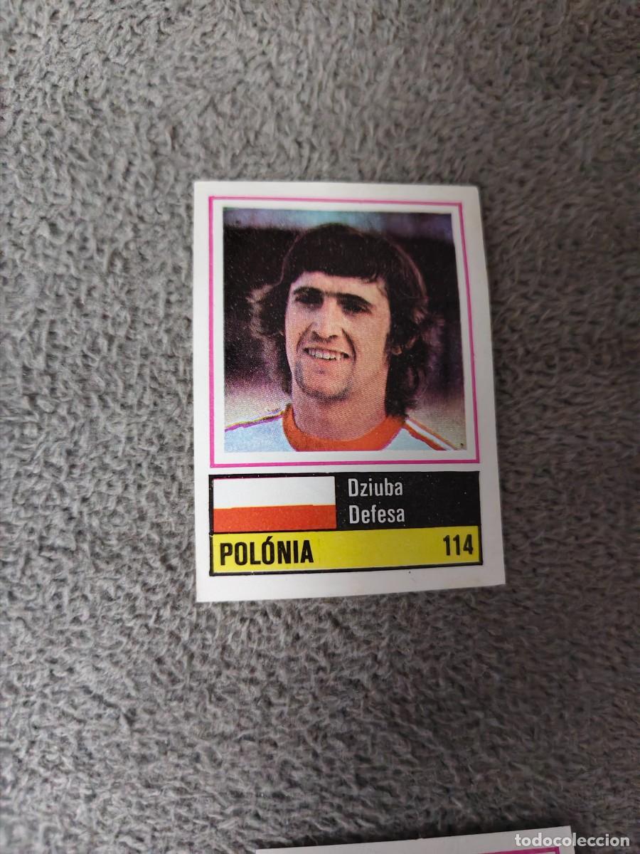 Cromos de f&uacute;tbol: 114. DZIUBA (POLAND) SORCACIUS EURO 1984 POLONIA EUROCOPA FRANCIA 84 SIN PEGAR AAX