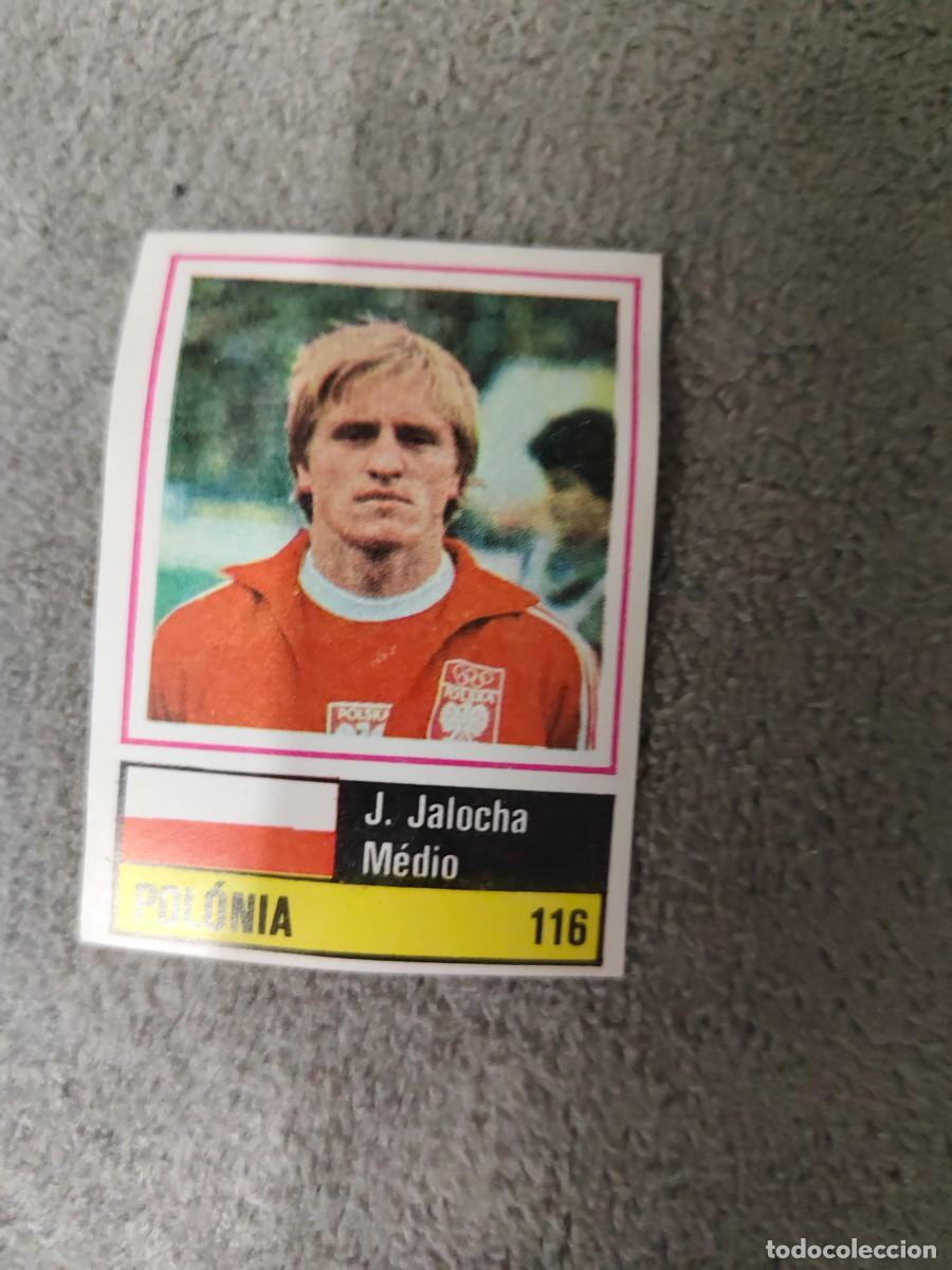 Cromos de f&uacute;tbol: 116. J. JALOCHA (POLAND) SORCACIUS EURO 1984 POLONIA EUROCOPA FRANCIA 84 SIN PEGAR AAX