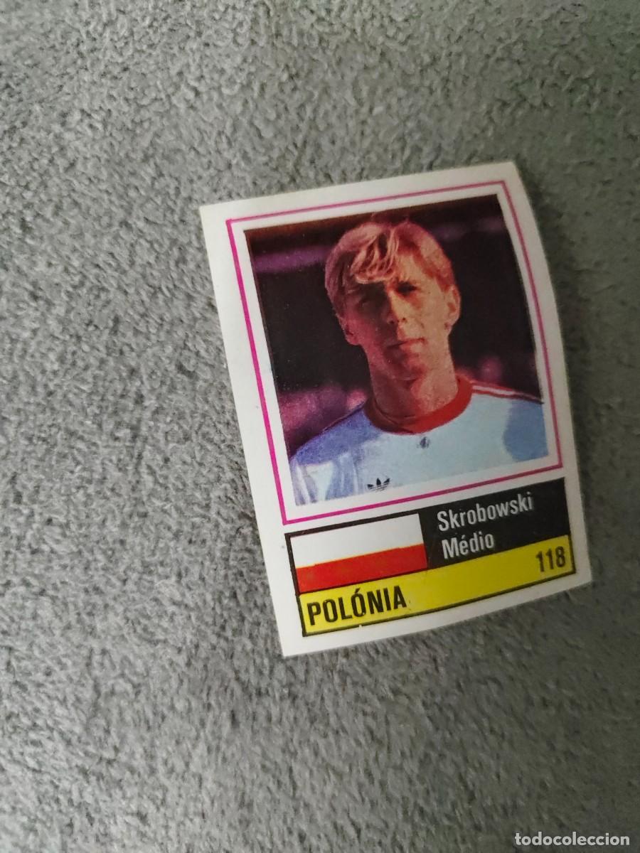 Cromos de f&uacute;tbol: 118. SKROBOWSKI (POLAND) SORCACIUS EURO 1984 POLONIA EUROCOPA FRANCIA 84 SIN PEGAR AAX
