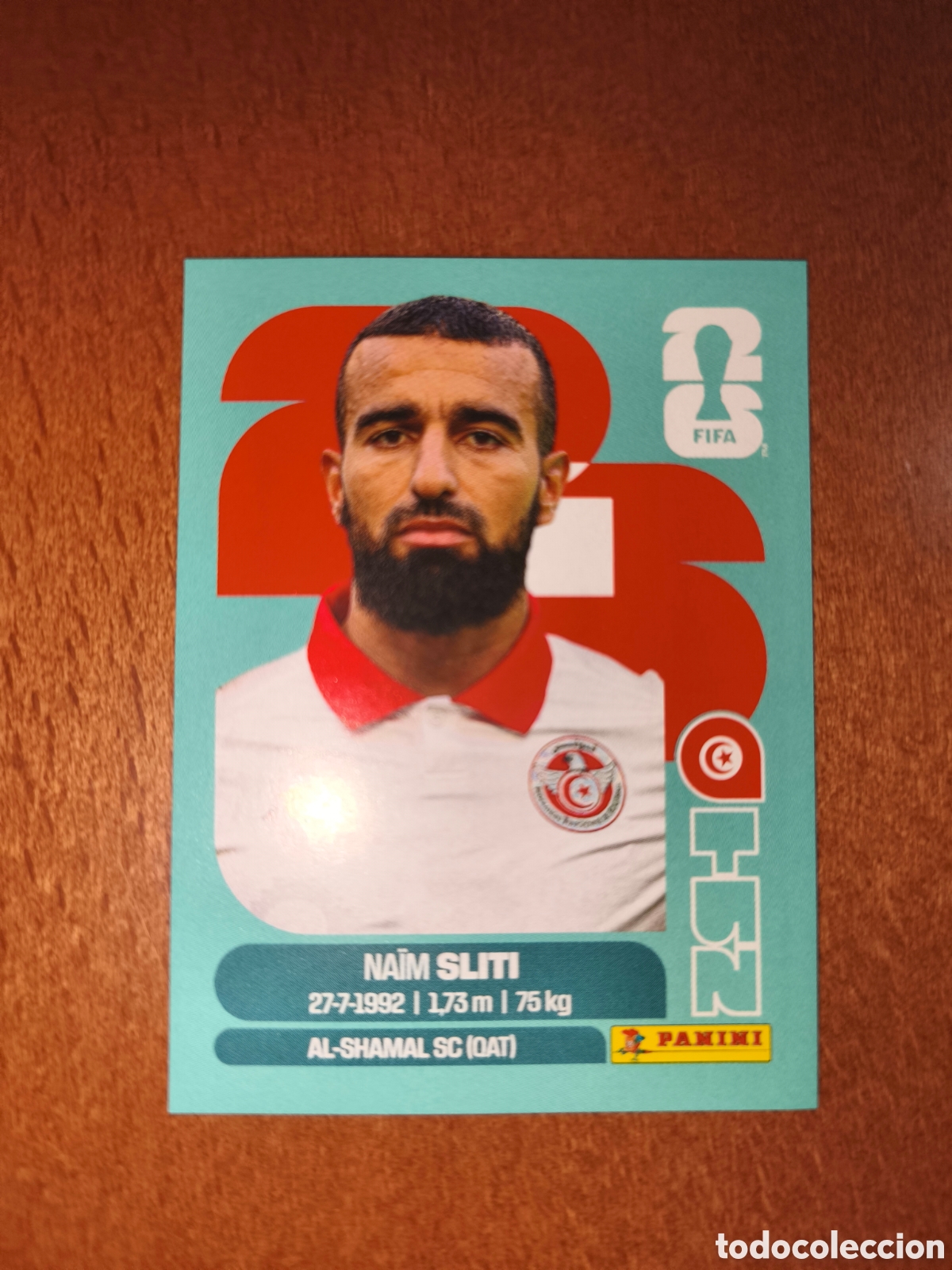 Cromos de f&uacute;tbol: TUN20 Naim Sliti TUN 20 Fifa World Cup 2026 T&uacute;nez
