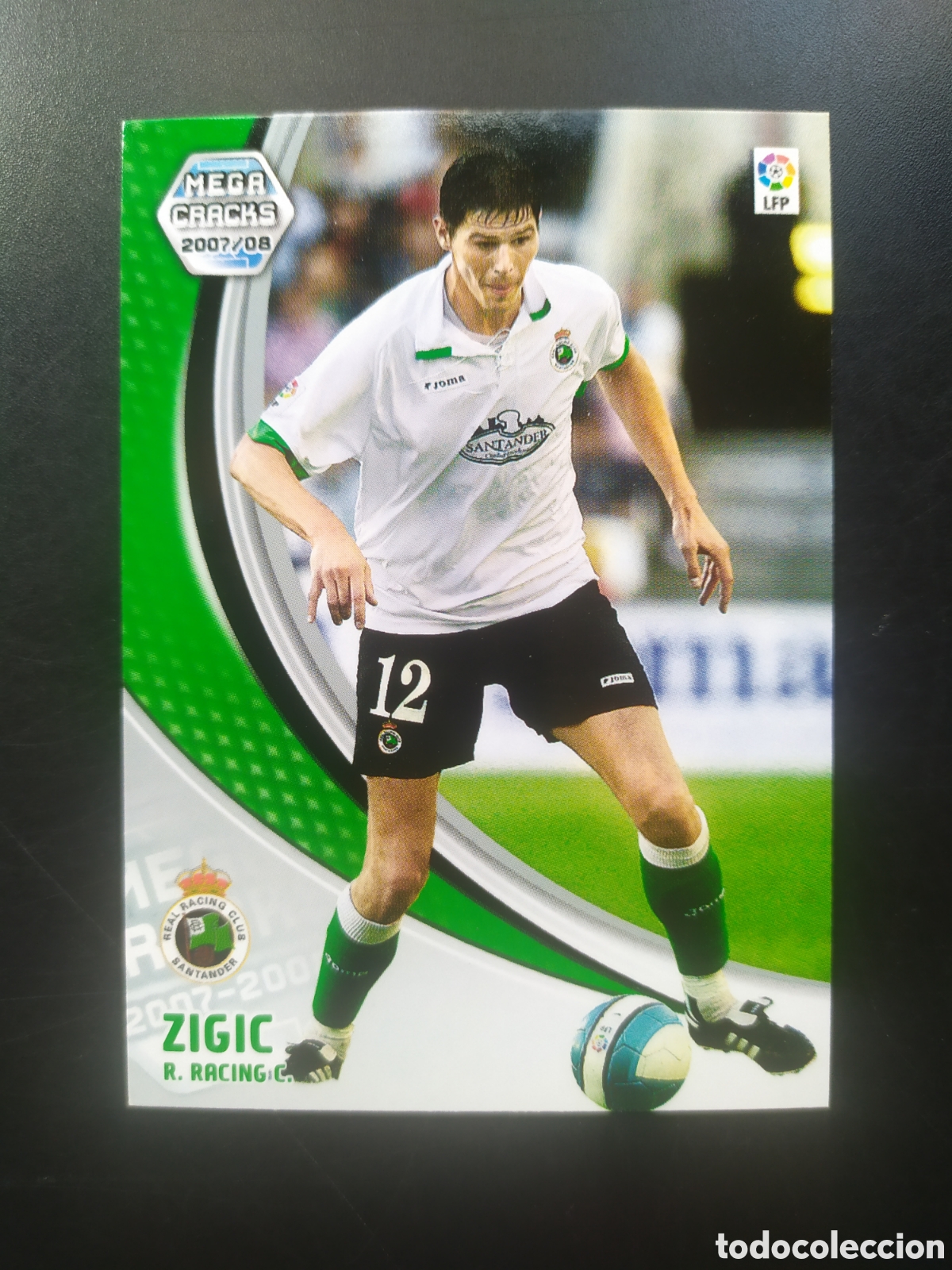 Cromos de f&uacute;tbol: Megacracks 2007 2008 07 08 panini Zigic n&deg; 251 Racing Santander