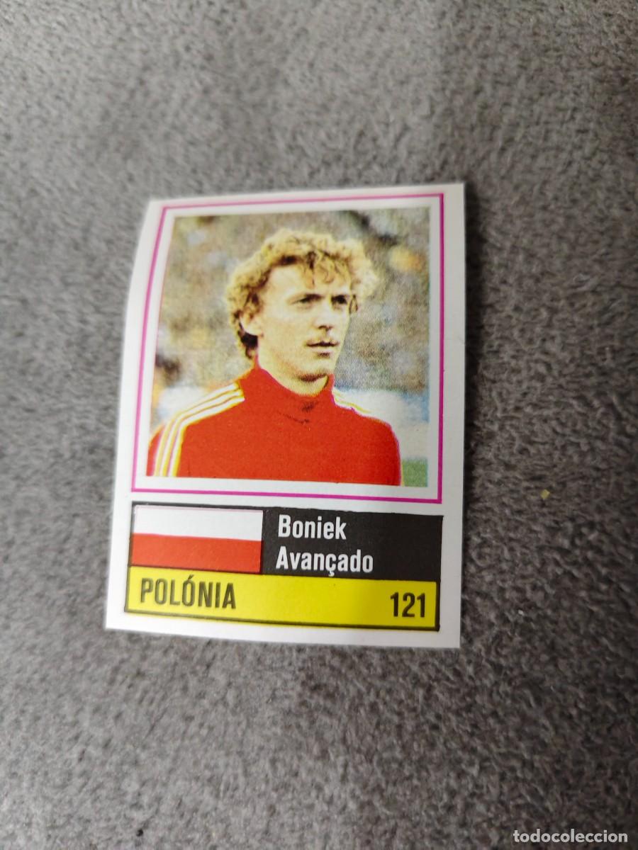 Cromos de f&uacute;tbol: 121. BONIEK (POLAND) SORCACIUS EURO 1984 POLONIA EUROCOPA FRANCIA 84 SIN PEGAR AAX