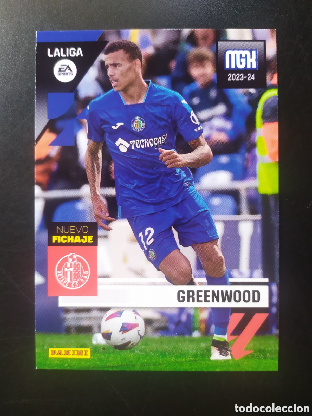 Fu&szlig;ball-Sticker: Megacracks 2023 2024 23 24 panini Greenwood fichaje n&deg; 496 Getafe
