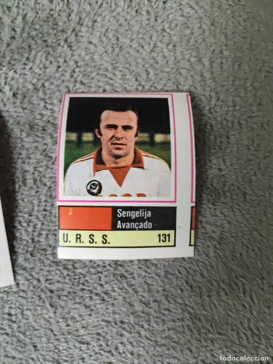 Figurine di Calcio: 131 SENGELIJA USSR SORCACIUS EURO 1984 URSS UNI&Oacute;N SOVI&Eacute;TICA EUROCOPA FRANCIA 84 SIN PEGAR AAX