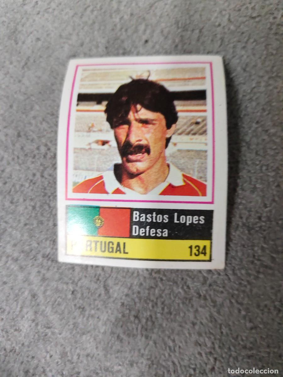 Figurine di Calcio: 134. BASTOS LOPES (PORTUGAL) SORCACIUS EURO 1984 PORTUGAL EUROCOPA FRANCIA 84 SIN PEGAR AAX