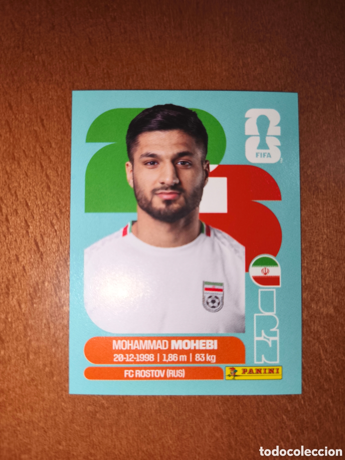 Figurine di Calcio: IRN16 Mohammad Mohebi IRN 16 Fifa World Cup 2026 Ir&aacute;n