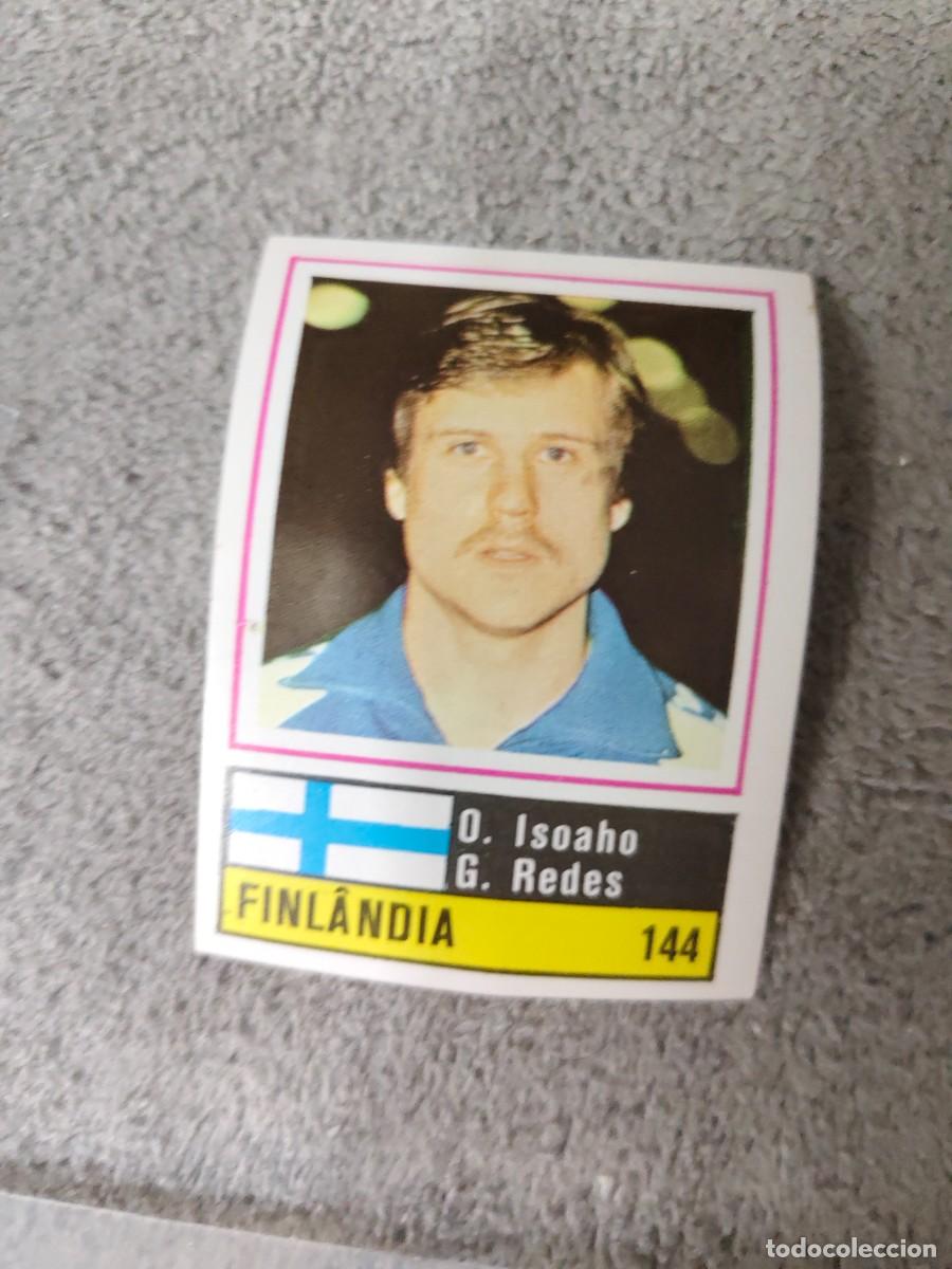 Cromos de f&uacute;tbol: 144. O. ISOAHO (FINLAND) SORCACIUS EURO 1984 FINLANDIA EUROCOPA FRANCIA 84 SIN PEGAR AAX
