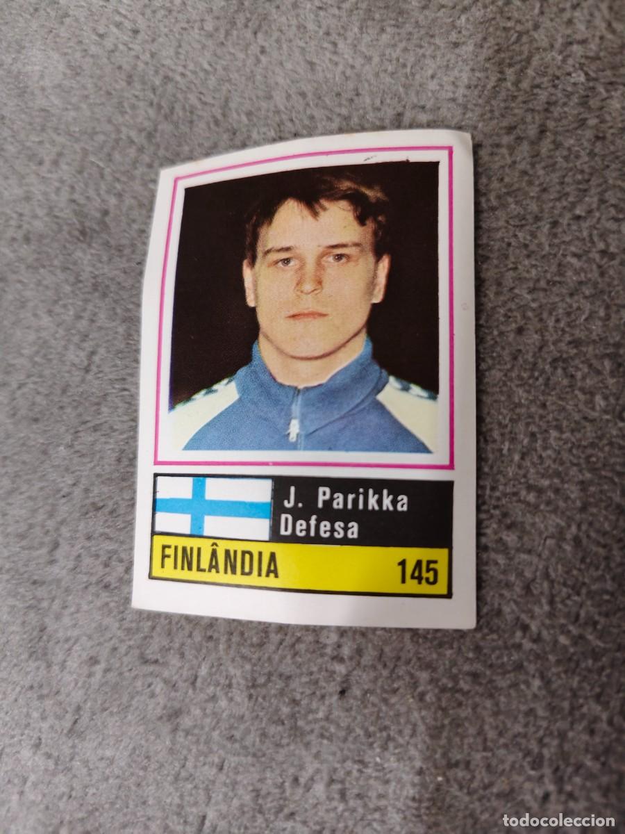 Cromos de f&uacute;tbol: 145. PARIKKA (FINLAND) SORCACIUS EURO 1984 FINLANDIA EUROCOPA FRANCIA 84 SIN PEGAR AAX
