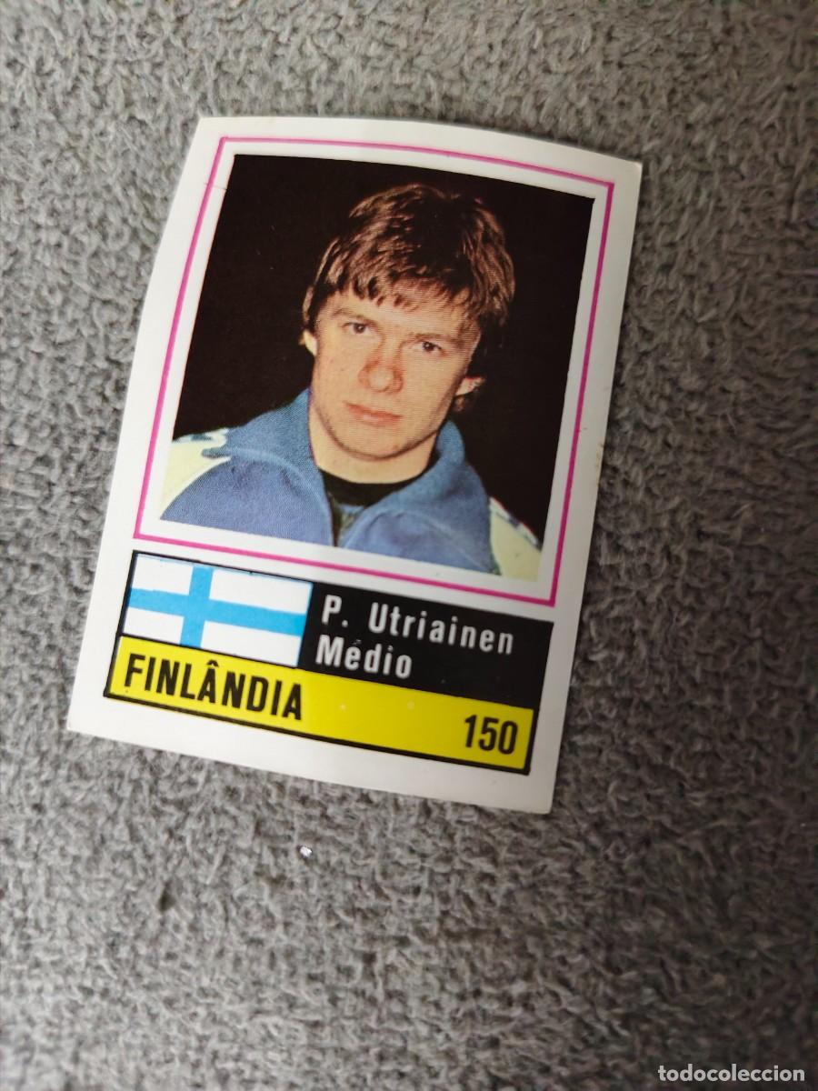 Cromos de f&uacute;tbol: 150. UTRIAINEN (FINLAND) SORCACIUS EURO 1984 FINLANDIA EUROCOPA FRANCIA 84 SIN PEGAR AAX