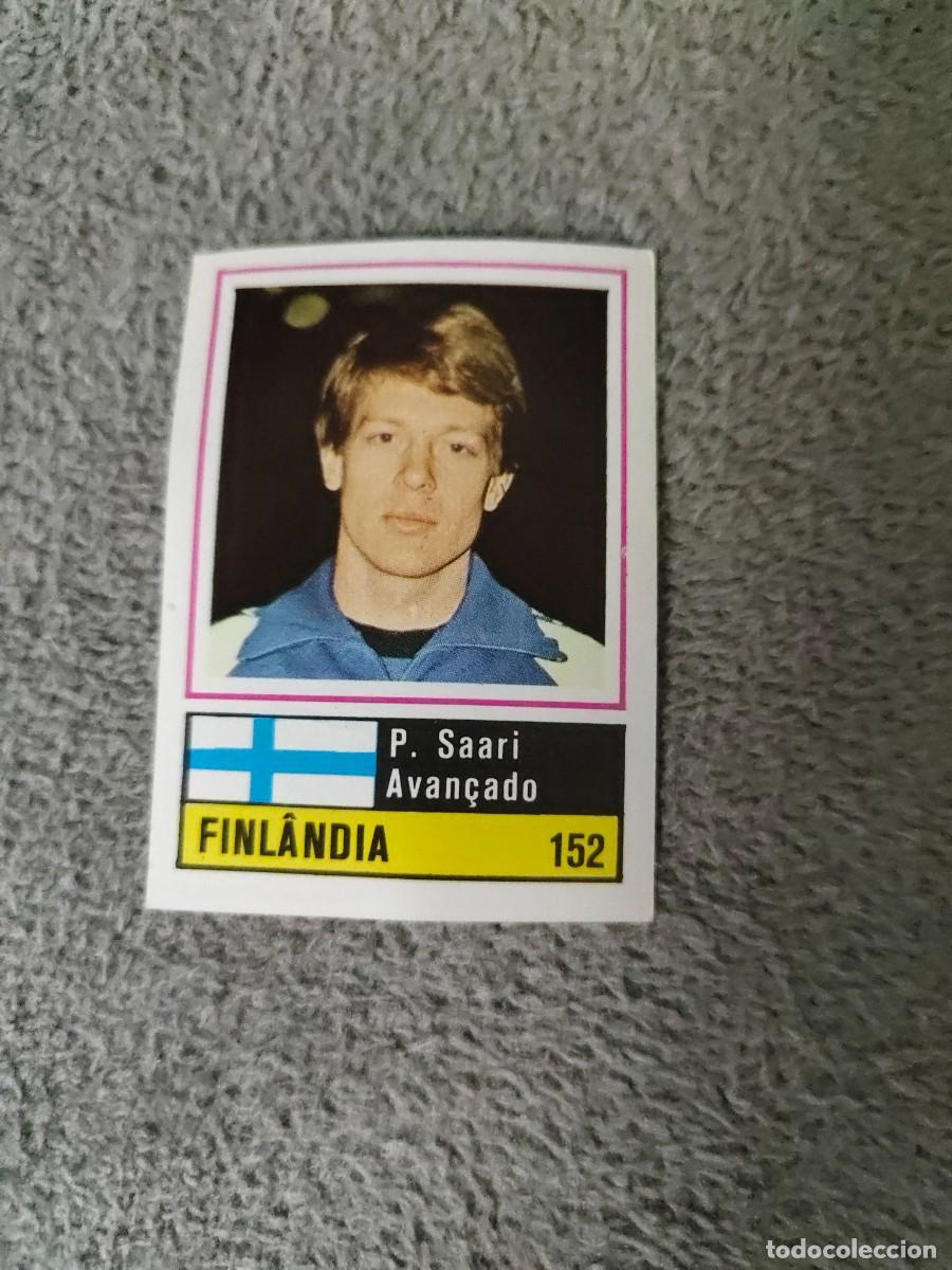 Cromos de f&uacute;tbol: 152. P. SAARI (FINLAND) SORCACIUS EURO 1984 FINLANDIA EUROCOPA FRANCIA 84 SIN PEGAR AAX