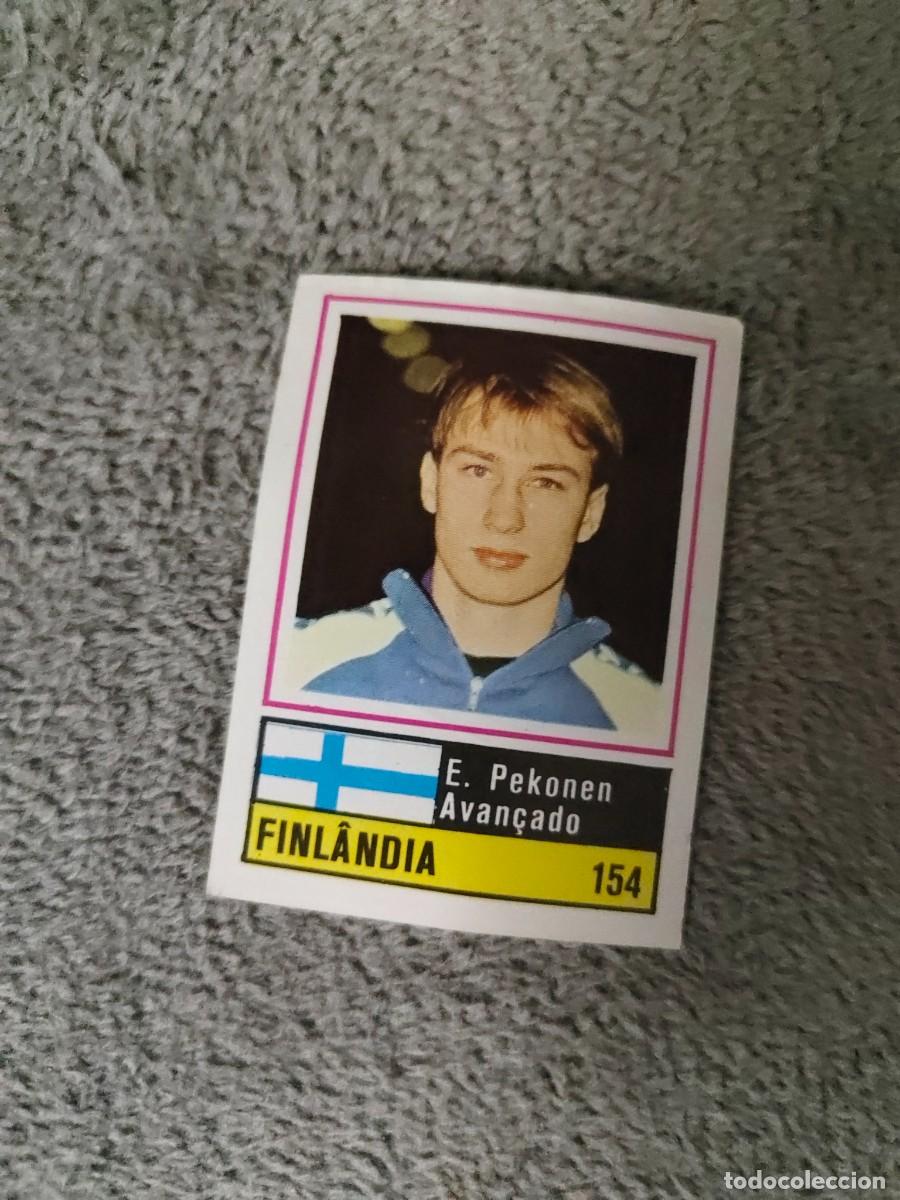 Cromos de f&uacute;tbol: 154. PEKONEN (FINLAND) SORCACIUS EURO 1984 FINLANDIA EUROCOPA FRANCIA 84 SIN PEGAR AAX