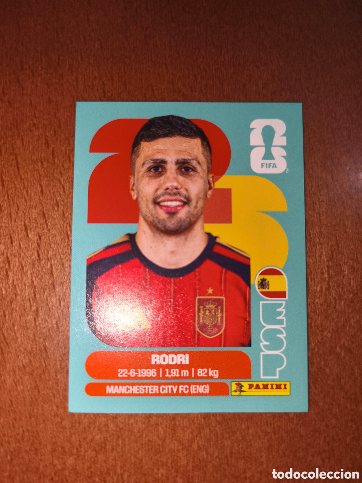 Cromos de f&uacute;tbol: ESP10 Rodri ESP 10 Fifa World Cup 2026 Espa&ntilde;a