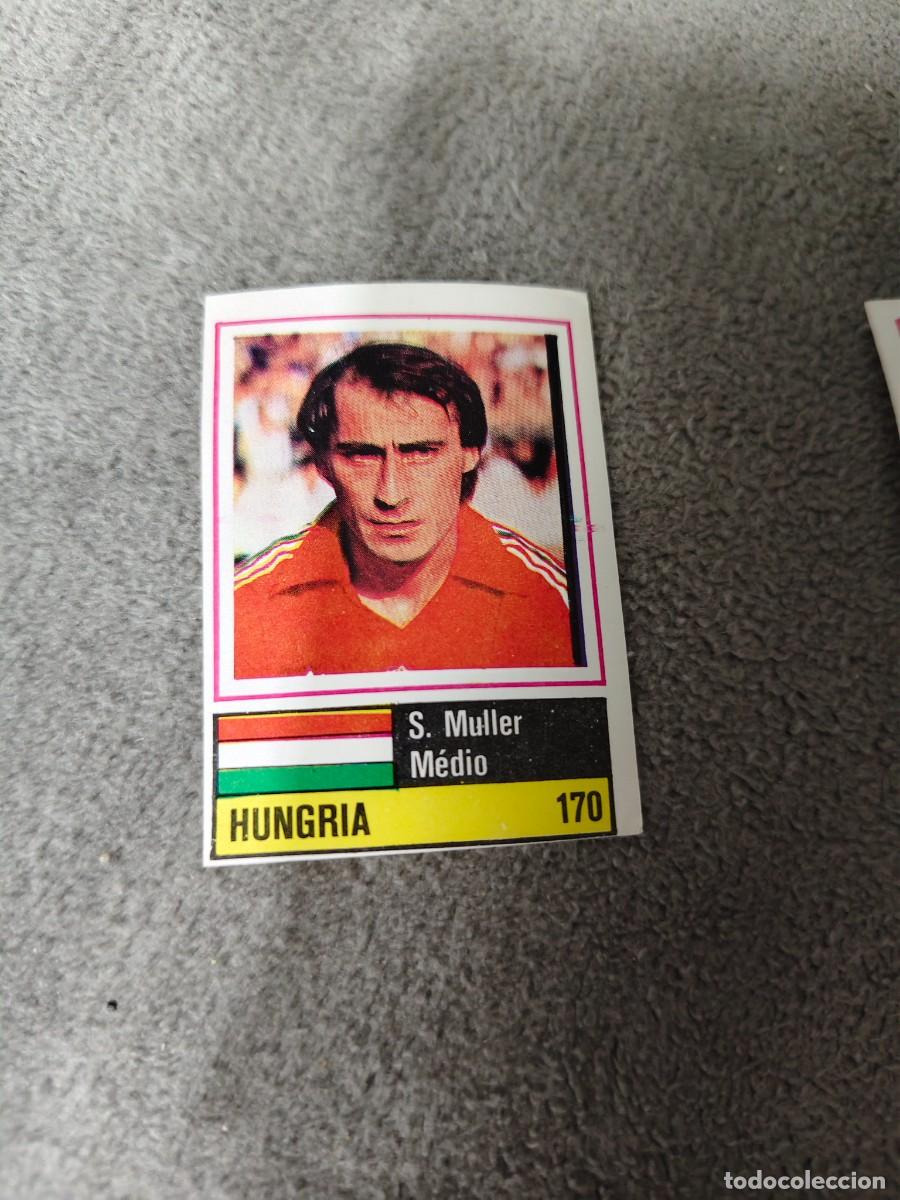 Cromos de f&uacute;tbol: 170. S. MULLER (HUNGARY) SORCACIUS EURO 1984 HUNGR&Iacute;A EUROCOPA FRANCIA 84 SIN PEGAR AAX