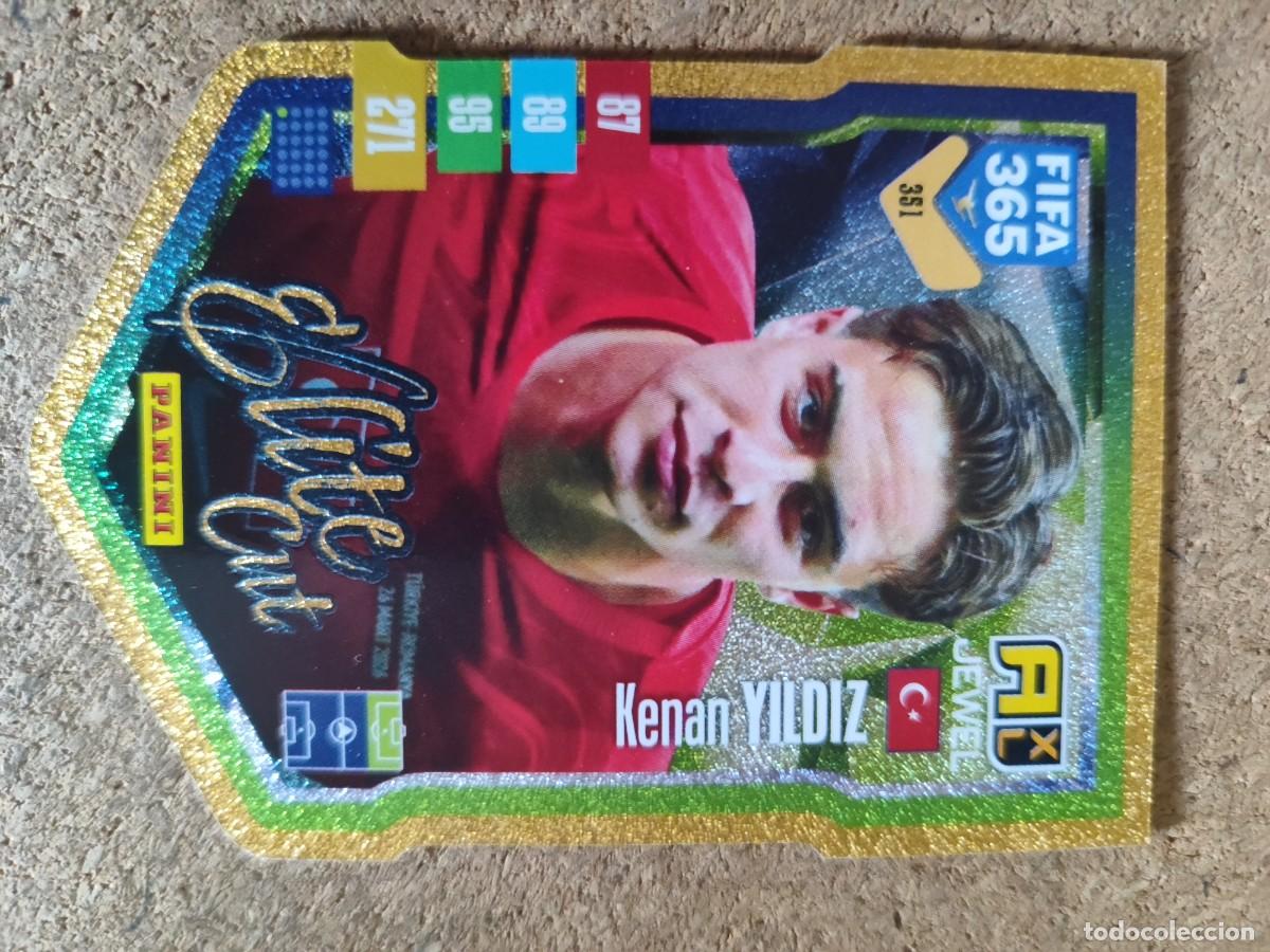 Cromos de f&uacute;tbol: ADRENALYN FIFA 365 2027 CARD ELITE CUT YILDIZ TURQUIA # 351 PANINI