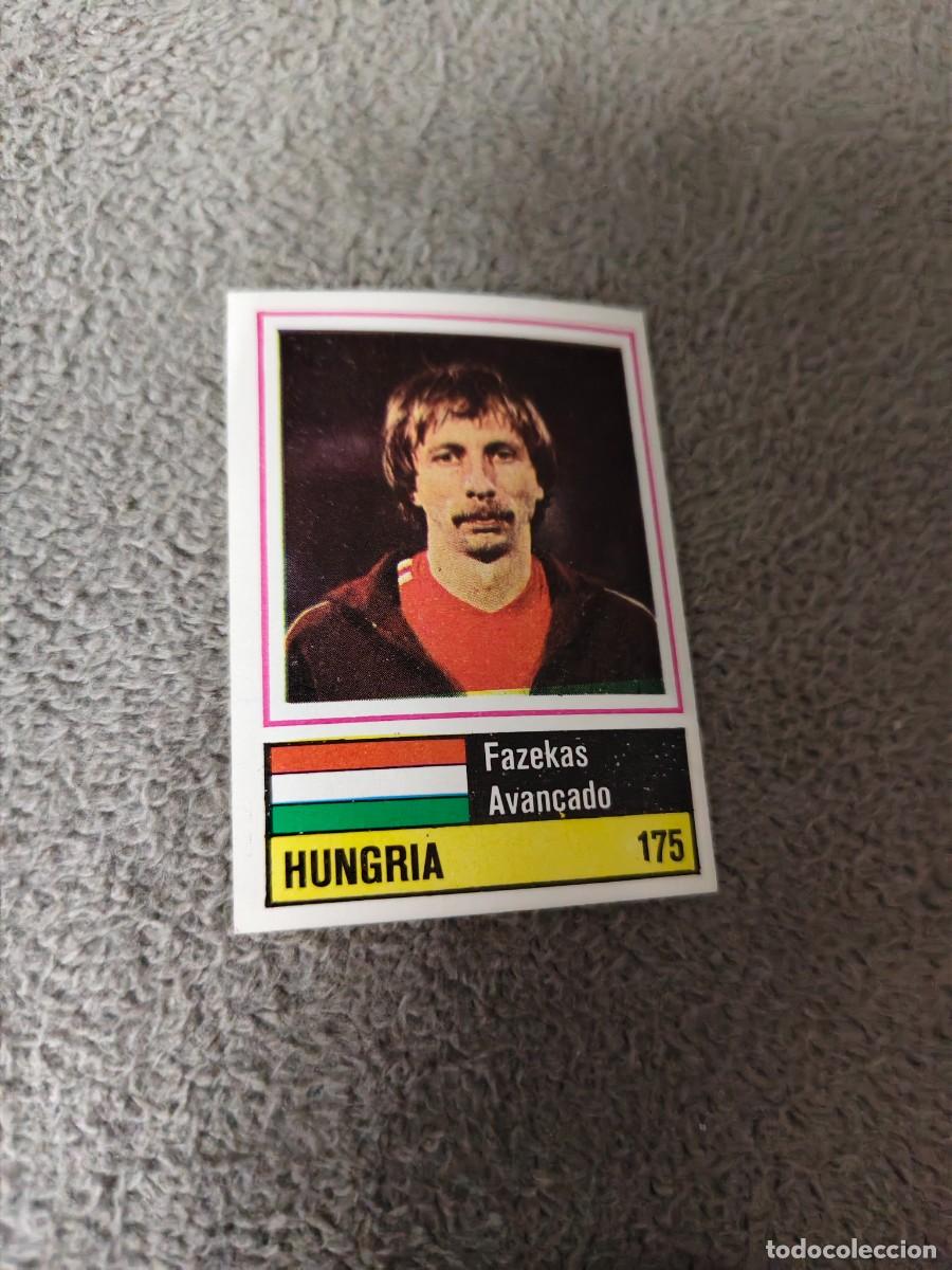 Cromos de f&uacute;tbol: 175. FAZEKAS (HUNGARY) SORCACIUS EURO 1984 HUNGR&Iacute;A EUROCOPA FRANCIA 84 SIN PEGAR AAX
