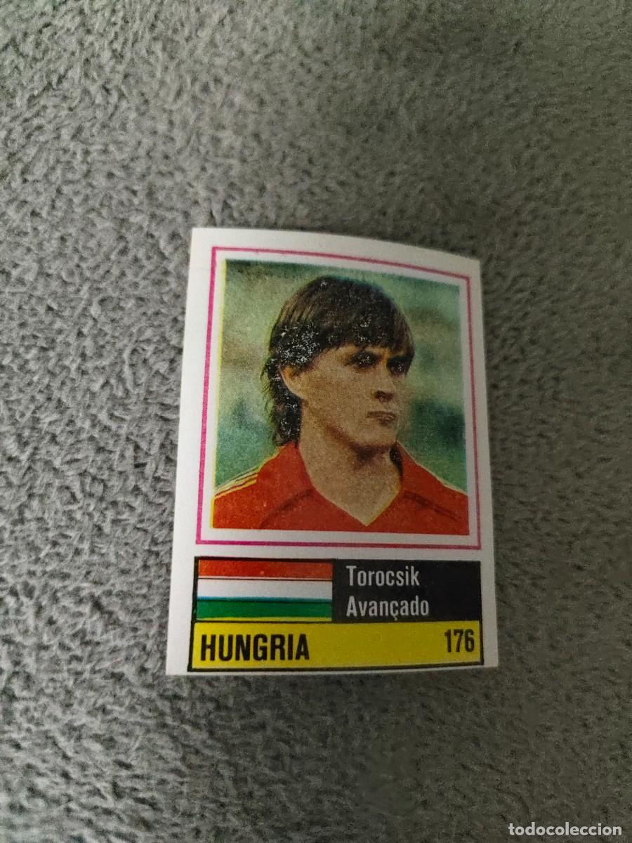 Cromos de f&uacute;tbol: 176. TOROCSIK (HUNGARY) SORCACIUS EURO 1984 HUNGR&Iacute;A EUROCOPA FRANCIA 84 SIN PEGAR AAX