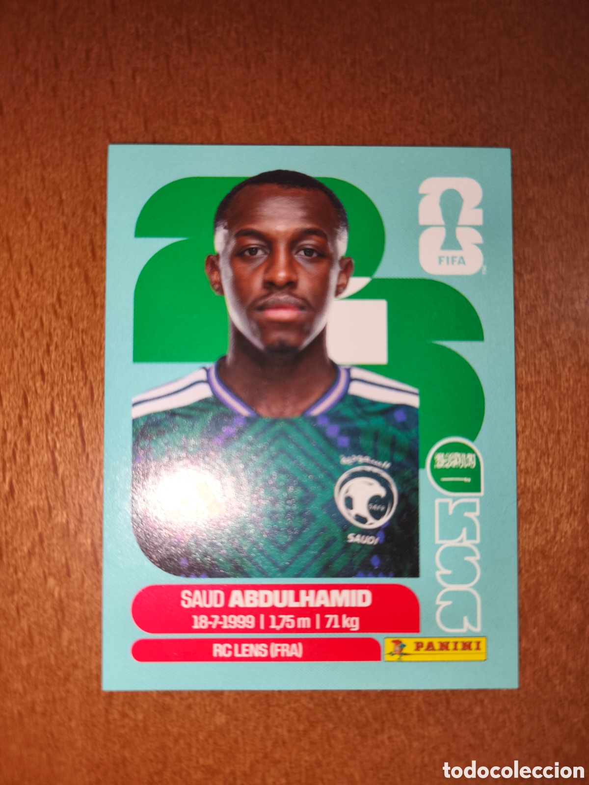 Cromos de f&uacute;tbol: KSA4 Saud Abdulhamid KSA 4 Fifa World Cup 2026 Arabia Saud&iacute;