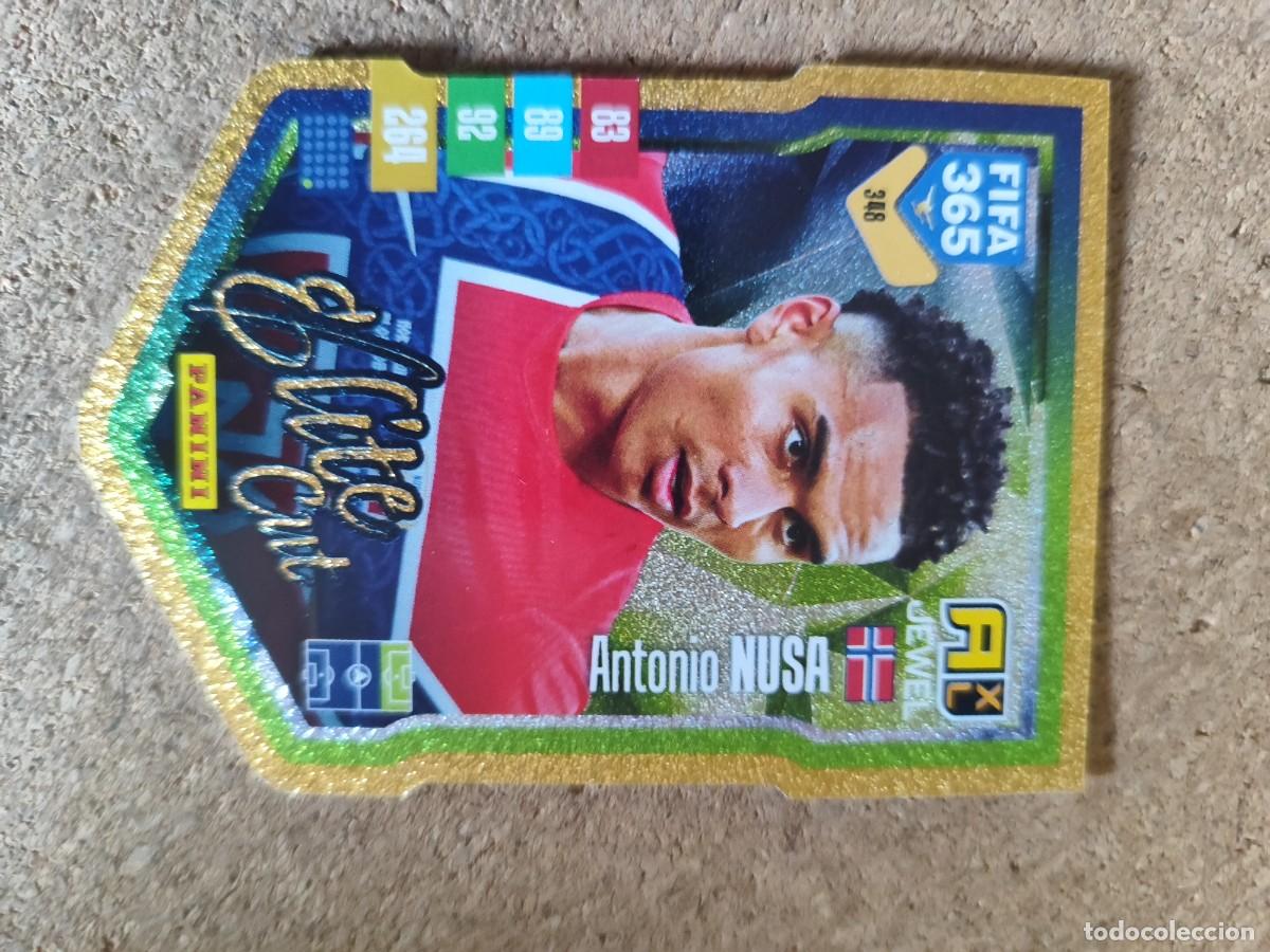 Figurine di Calcio: ADRENALYN FIFA 365 2027 CARD ELITE CUT NUSA NORUEGA # 348 PANINI