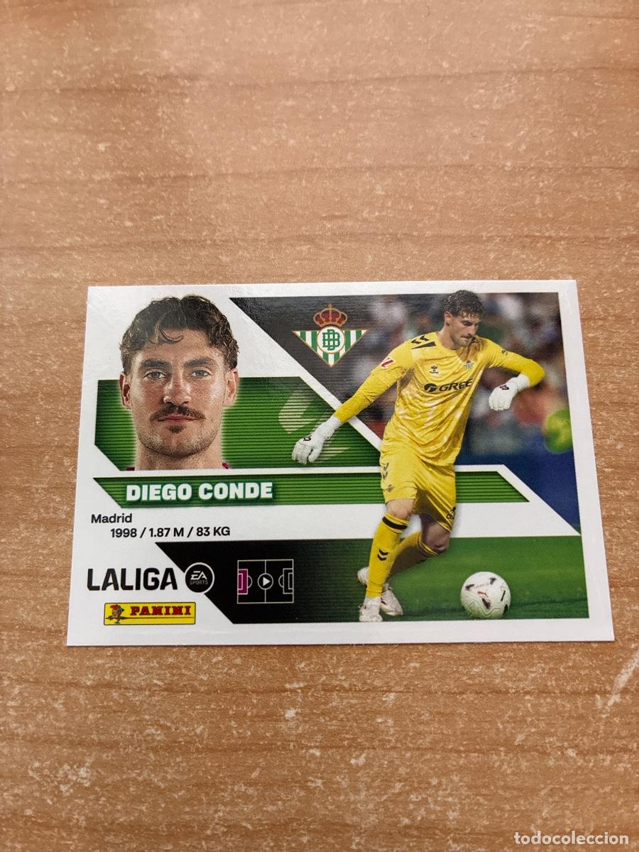 Cromos de f&uacute;tbol: 4 BIS DIEGO CONDE REAL BETIS LIGA ESTE 2026 2027