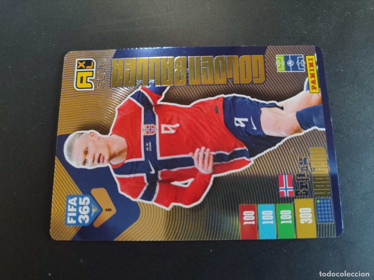 Cromos de f&uacute;tbol: ADRENALYN FIFA 365 2027 CARD GOLDEN BALLER HAALAND NORUEGA ( BALON DE ORO ) PANINI