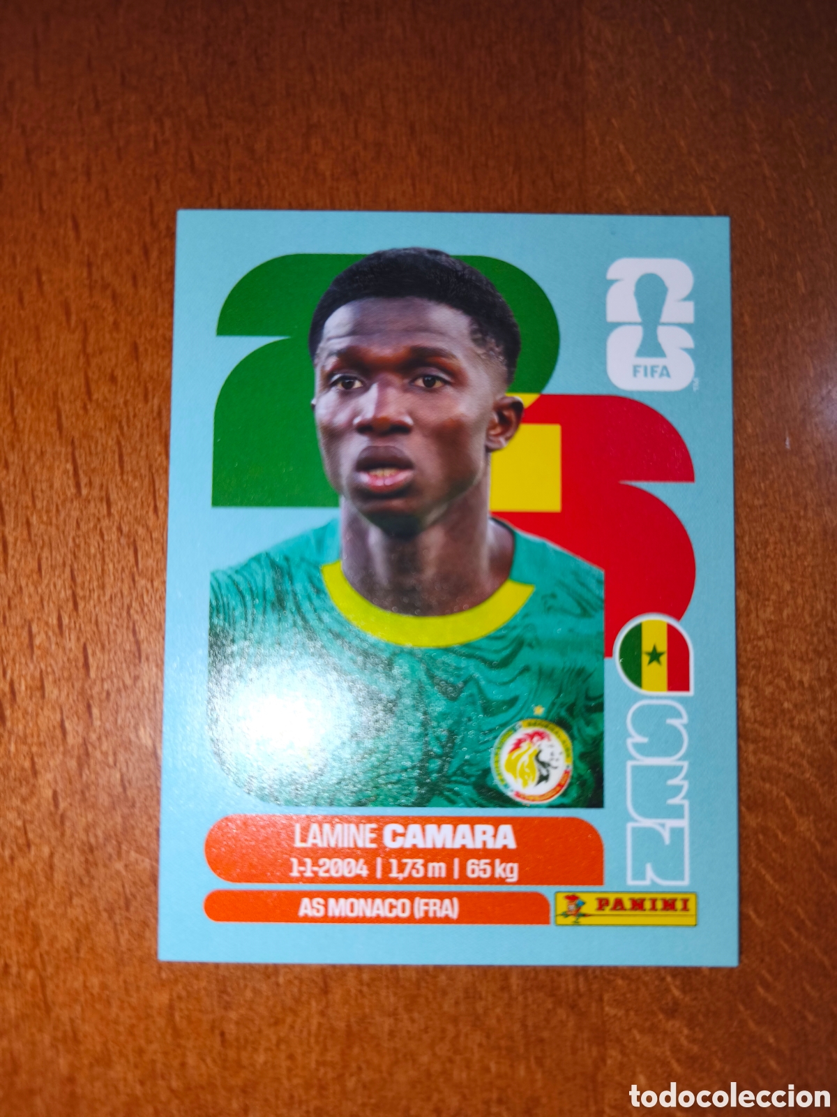 Cromos de f&uacute;tbol: SEN14 Lamine Camara SEN 14 Fifa World Cup 2026 Senegal