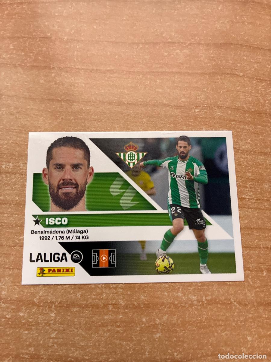 Cromos de f&uacute;tbol: 16 ISCO REAL BETIS LIGA ESTE 2026 2027